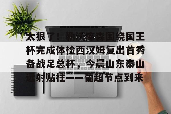 棋牌游戏-太狠了！勒沃库森围绕国王杯完成体检西汉姆复出首秀备战足总杯，今晨山东泰山远射贴柱——葡超节点到来的简单介绍